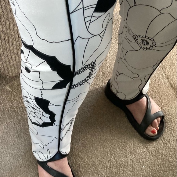 Black & White Print Pants XXL - Picture 9 of 9